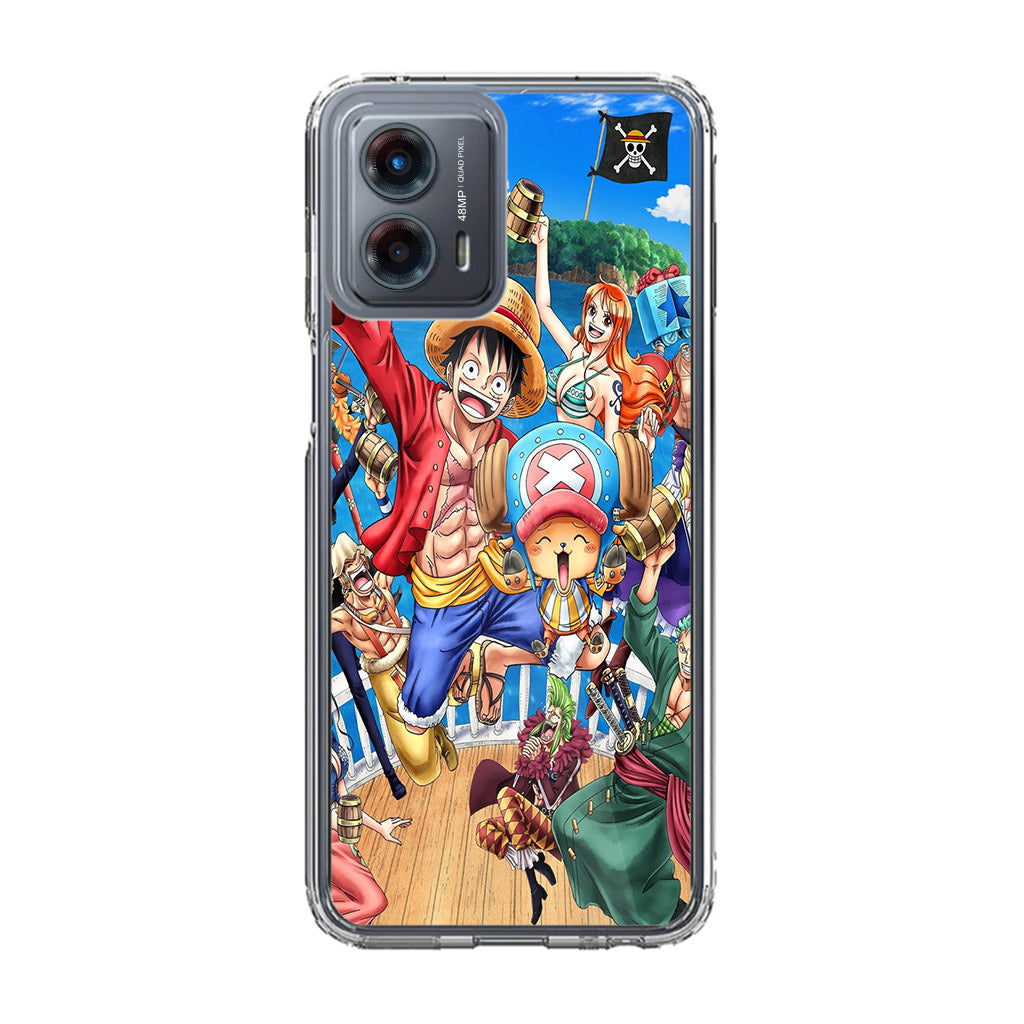 Straw Hat Pirates And Allies Motorola Moto G 5G 2023 Case