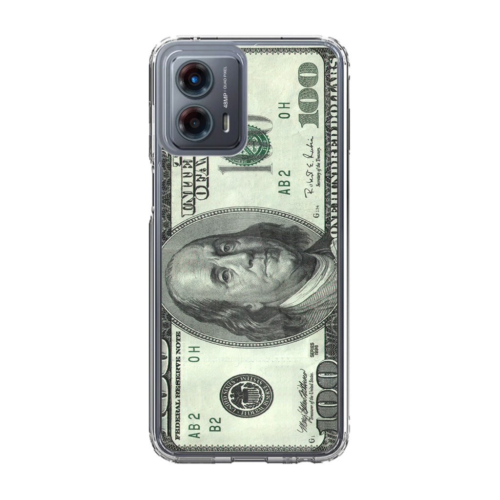 100 Dollar Motorola Moto G 5G 2023 Case