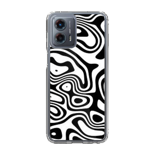 Abstract Black and White Background Motorola Moto G 5G 2023 Case