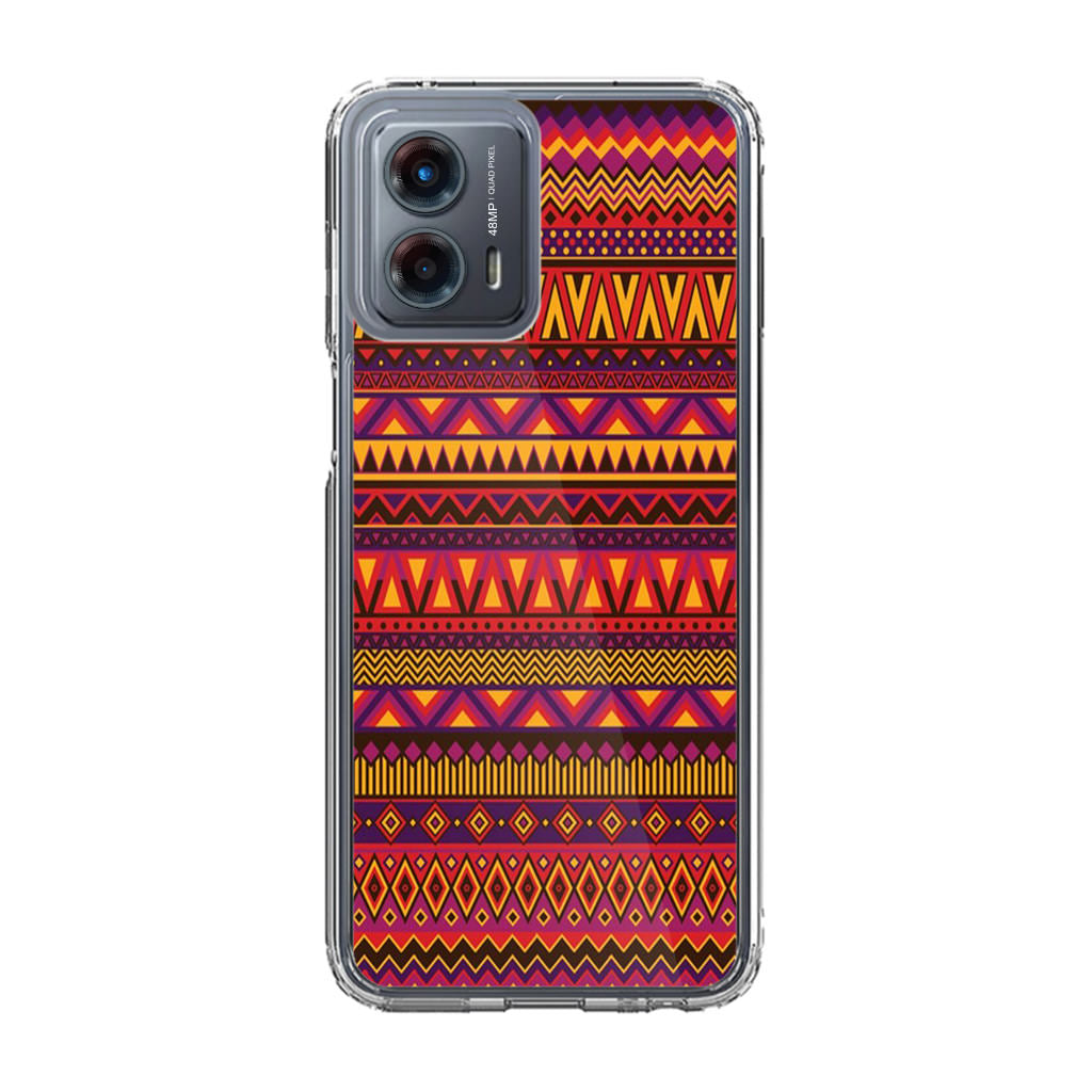 African Aztec Pattern Motorola Moto G 5G 2023 Case