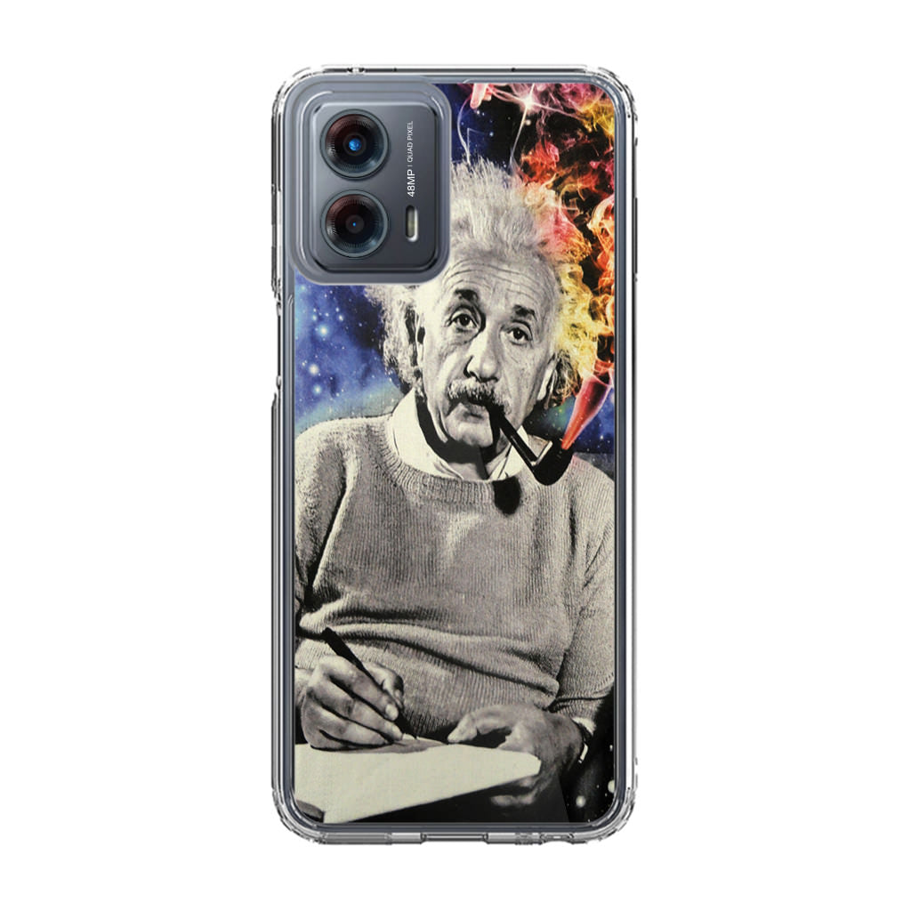 Albert Einstein Smoking Motorola Moto G 5G 2023 Case