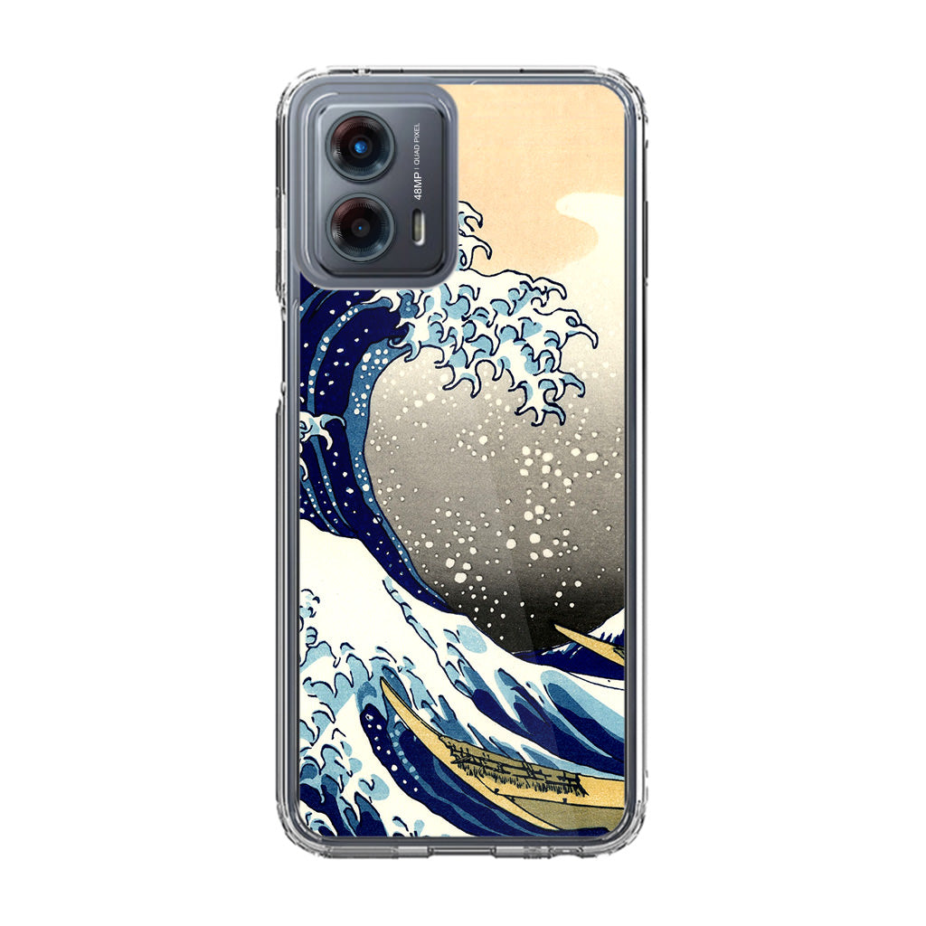 Artistic the Great Wave off Kanagawa Motorola Moto G 5G 2023 Case