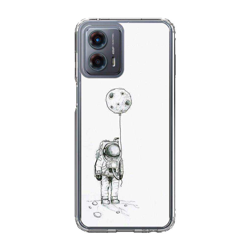 Astronaut Moon Balloon Motorola Moto G 5G 2023 Case