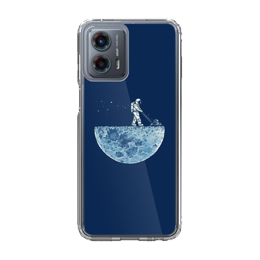 Astronaut Mowing The Moon Motorola Moto G 5G 2023 Case