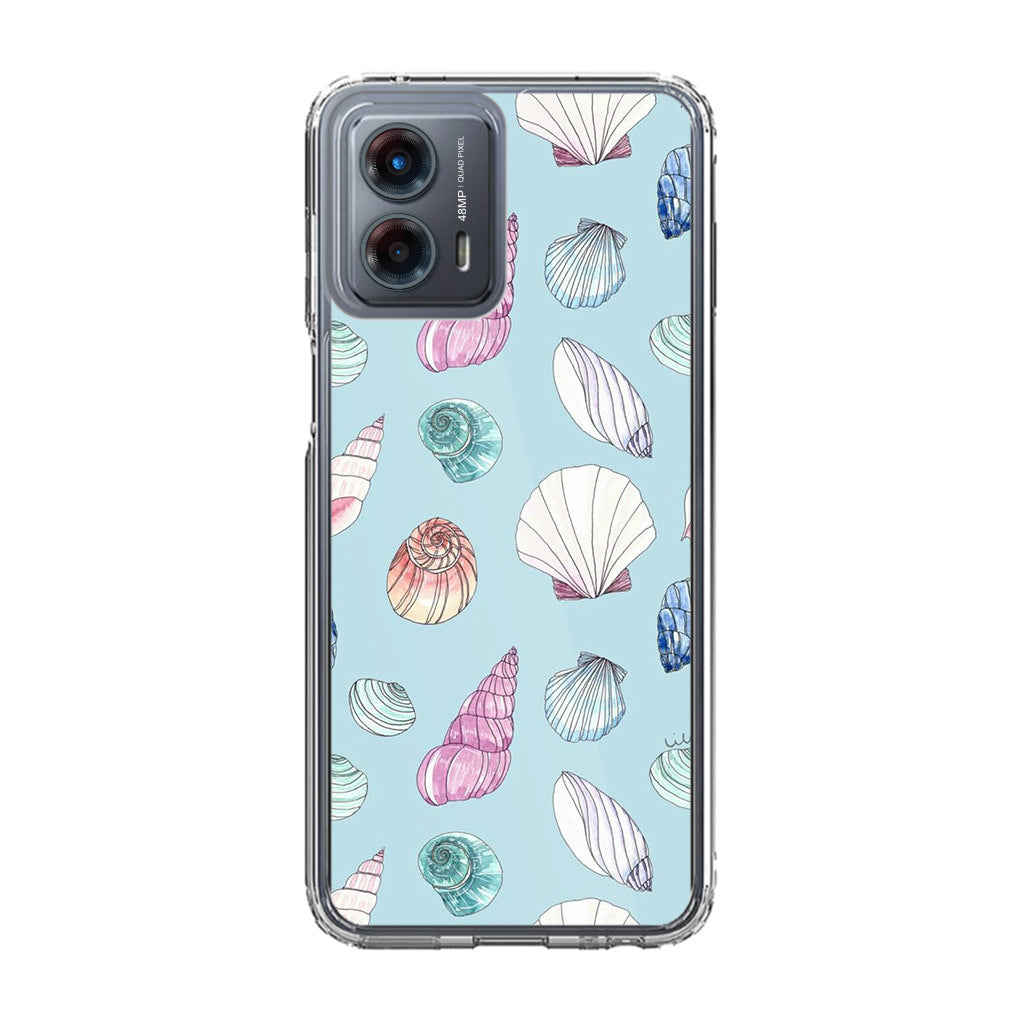 Beach Shells Pattern Motorola Moto G 5G 2023 Case