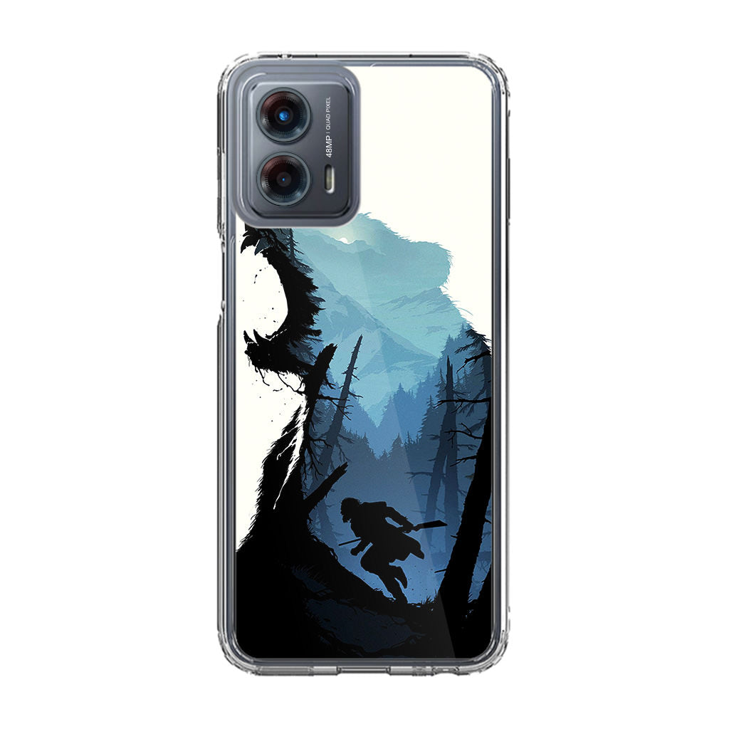 Bear Hunter Art Motorola Moto G 5G 2023 Case