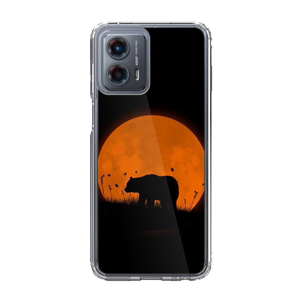 Bear Silhouette Motorola Moto G 5G 2023 Case