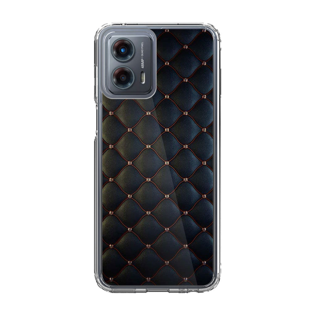 Black Royal Pattern Motorola Moto G 5G 2023 Case