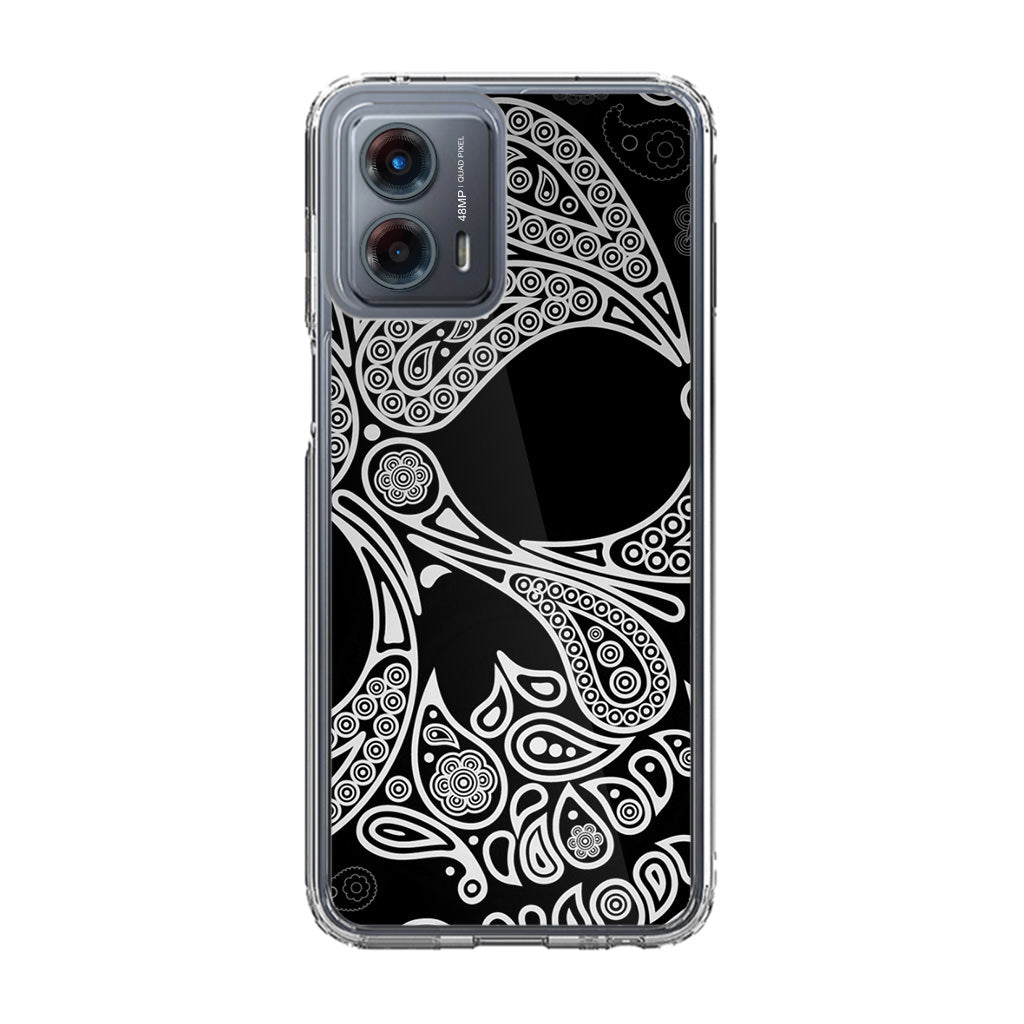 Black Skull Motorola Moto G 5G 2023 Case