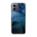 Blue Abstract Art Motorola Moto G 5G 2023 Case