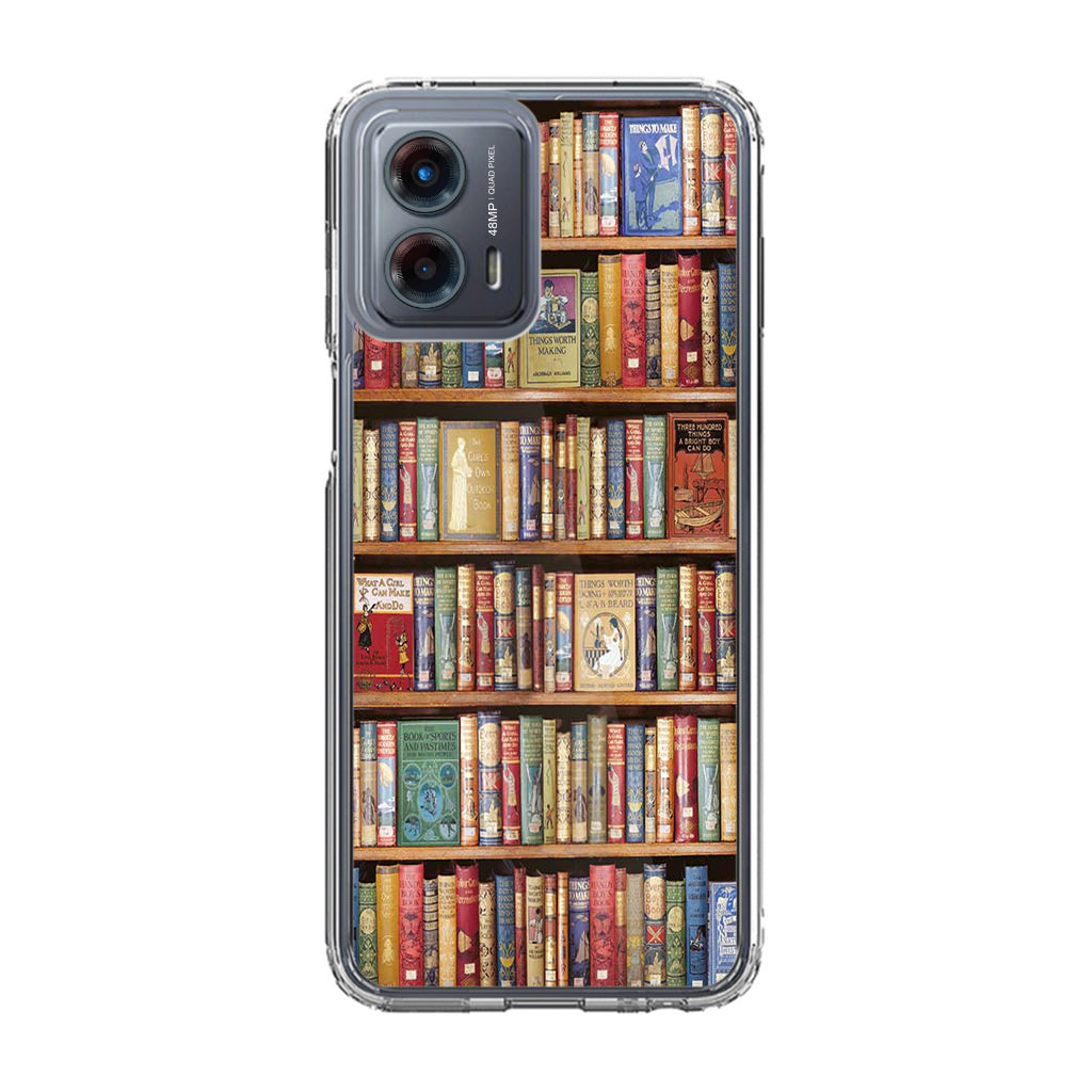 Bookshelf Library Motorola Moto G 5G 2023 Case