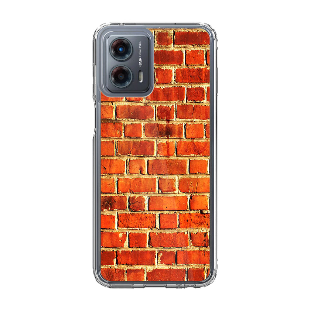 Brick Wall Pattern Motorola Moto G 5G 2023 Case