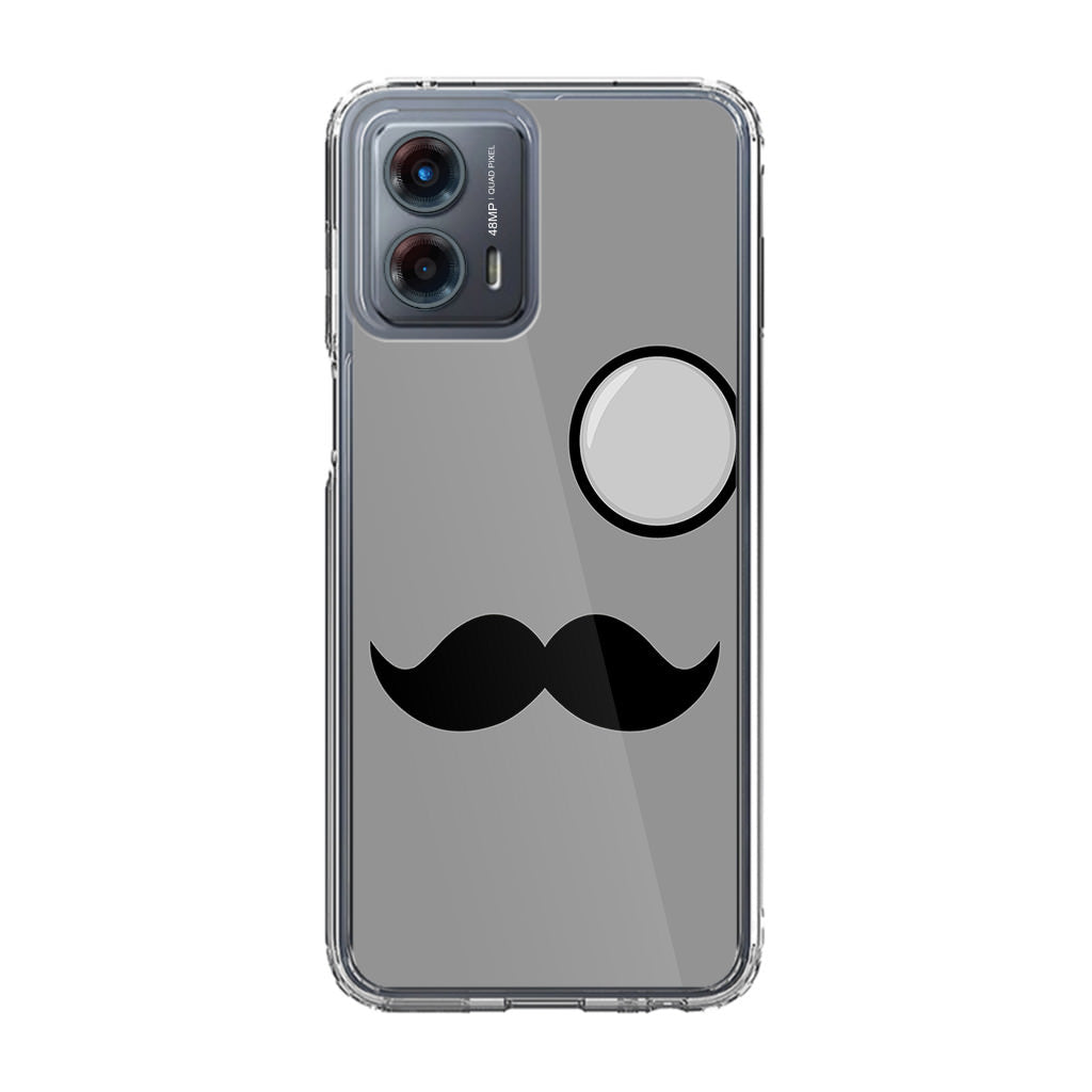 Classy Mustache Motorola Moto G 5G 2023 Case