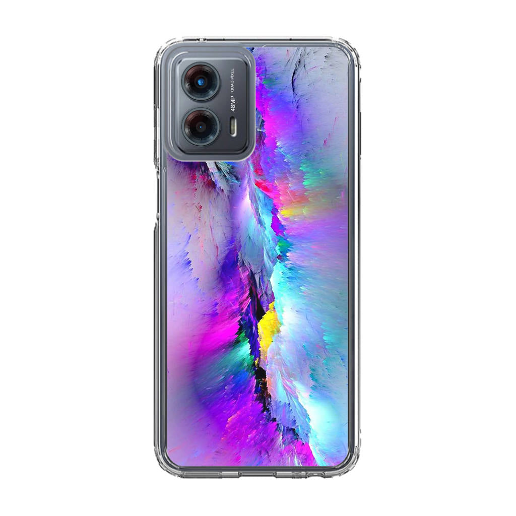 Colorful Abstract Smudges Motorola Moto G 5G 2023 Case