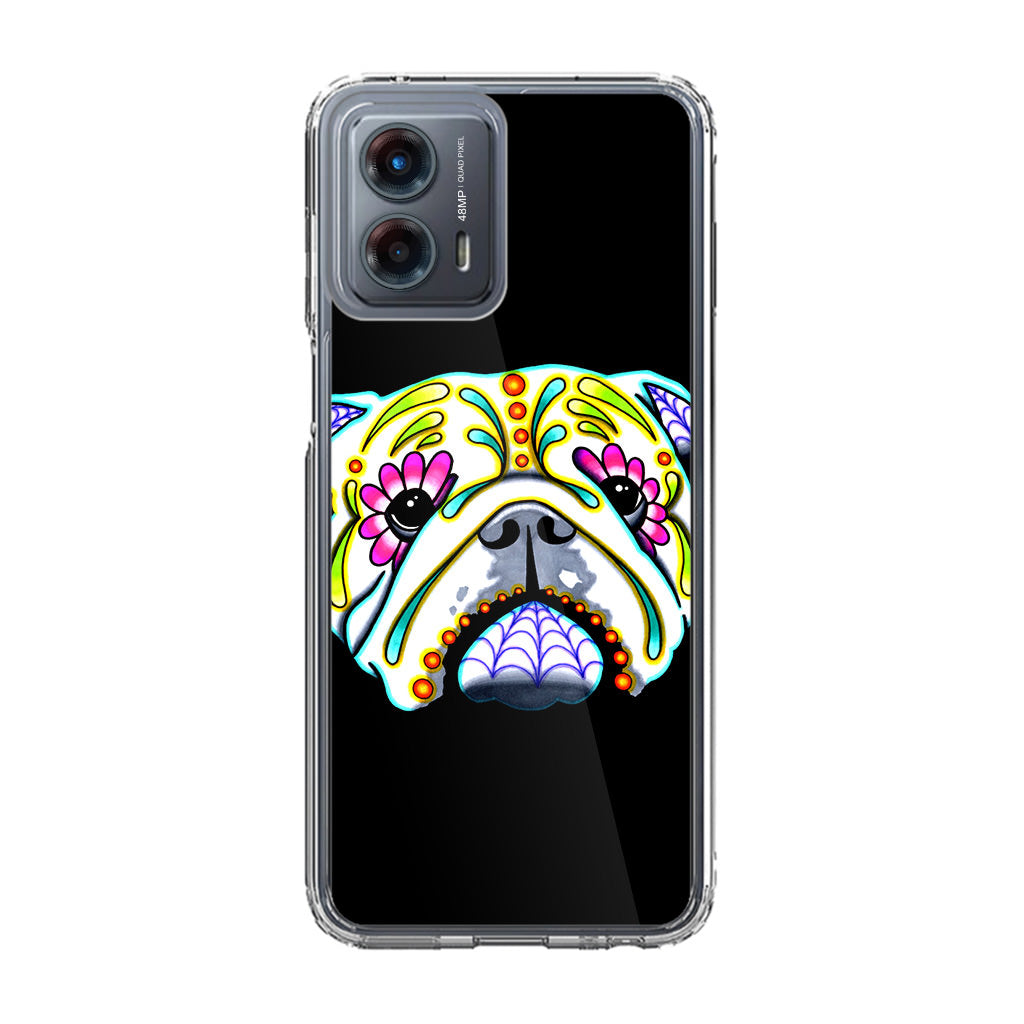 Colorful Bulldog Art Motorola Moto G 5G 2023 Case