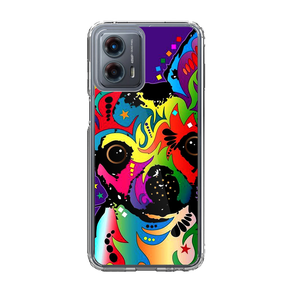 Colorful Chihuahua Motorola Moto G 5G 2023 Case