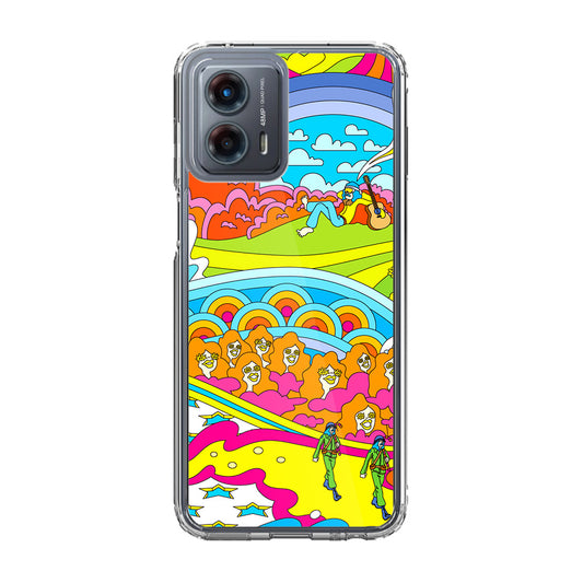 Colorful Doodle Motorola Moto G 5G 2023 Case