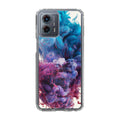 Colorful Dust Art on White Motorola Moto G 5G 2023 Case