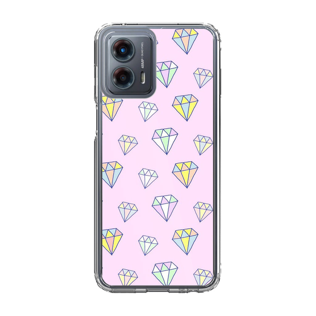 Diamonds Pattern Motorola Moto G 5G 2023 Case