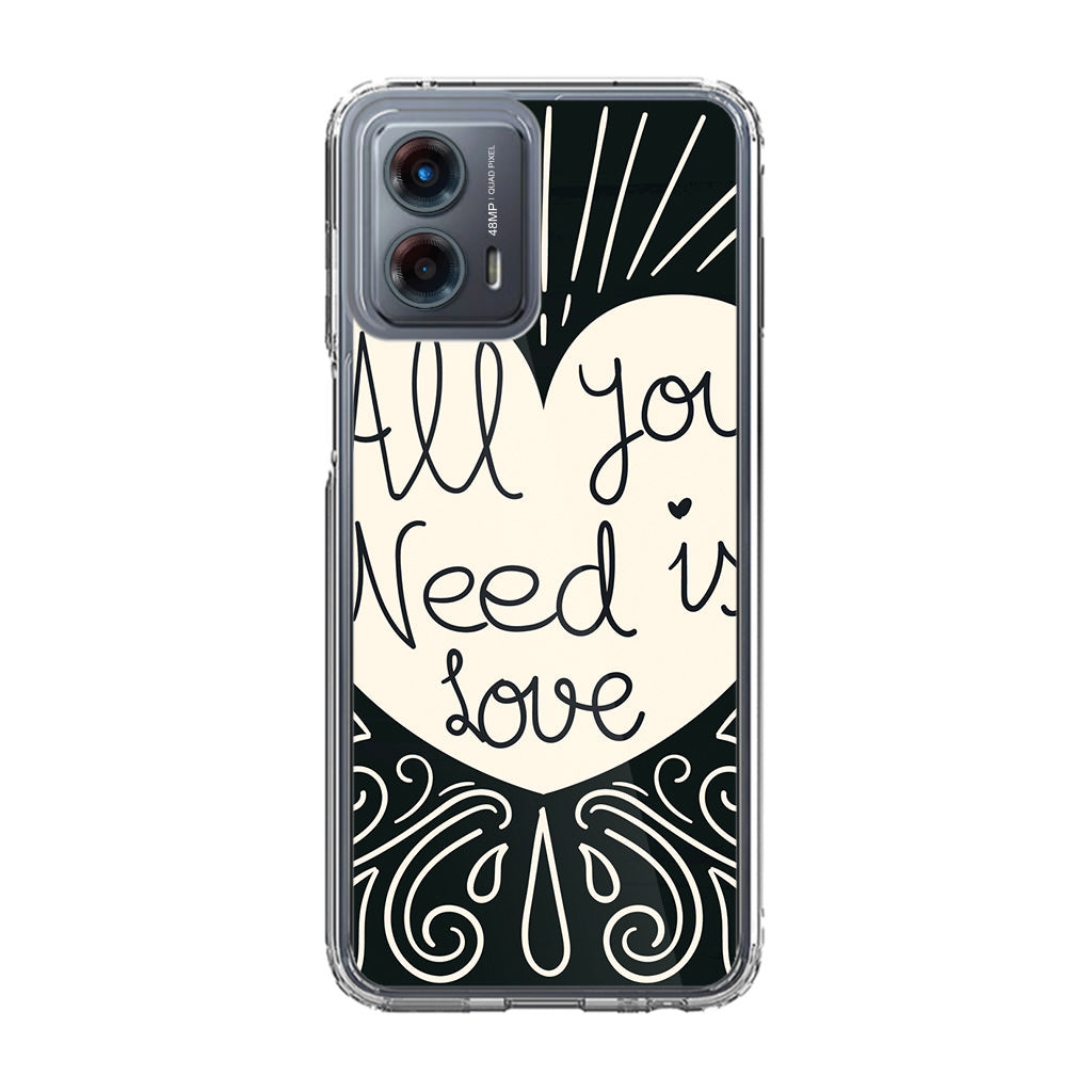 Drawn Love Motorola Moto G 5G 2023 Case