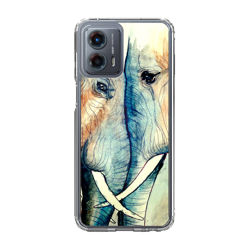 Elephants Sadness Motorola Moto G 5G 2023 Case