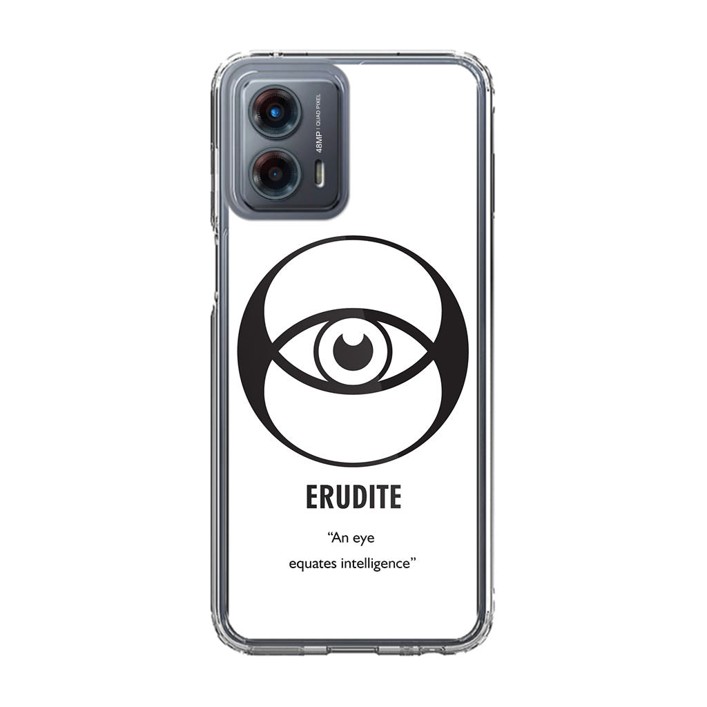 Erudite Divergent Faction Motorola Moto G 5G 2023 Case