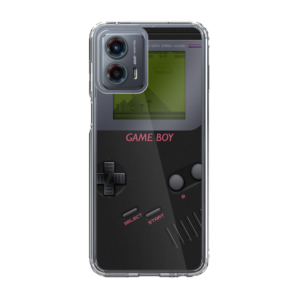 Game Boy Black Model Motorola Moto G 5G 2023 Case