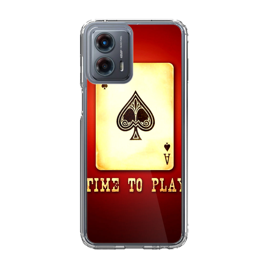 Game Card Time To Play Motorola Moto G 5G 2023 Case