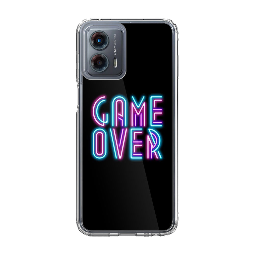 Game Over Neon Motorola Moto G 5G 2023 Case