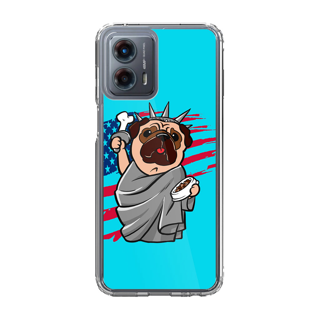 Independence Day Pug Motorola Moto G 5G 2023 Case