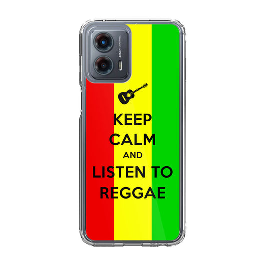 Keep Calm and Listen to Reggae Motorola Moto G 5G 2023 Case