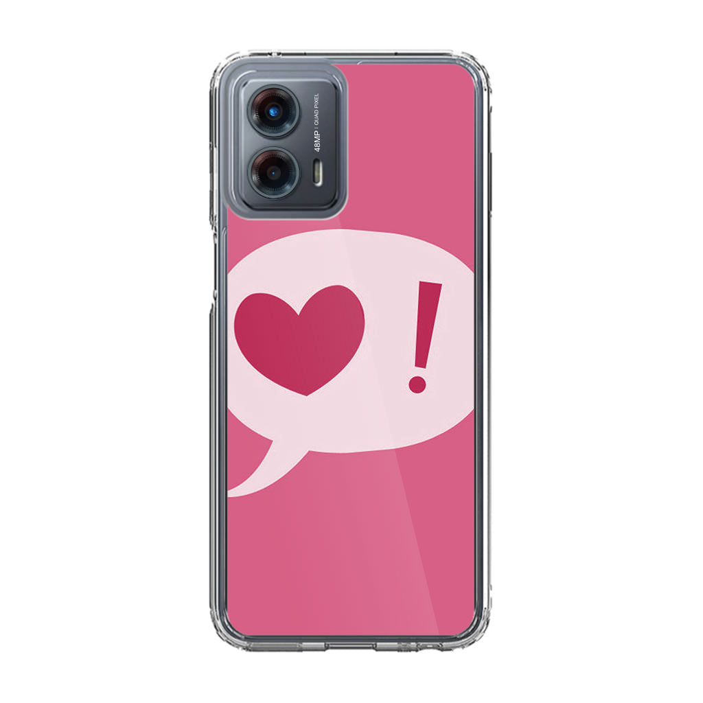 Love Pink Motorola Moto G 5G 2023 Case