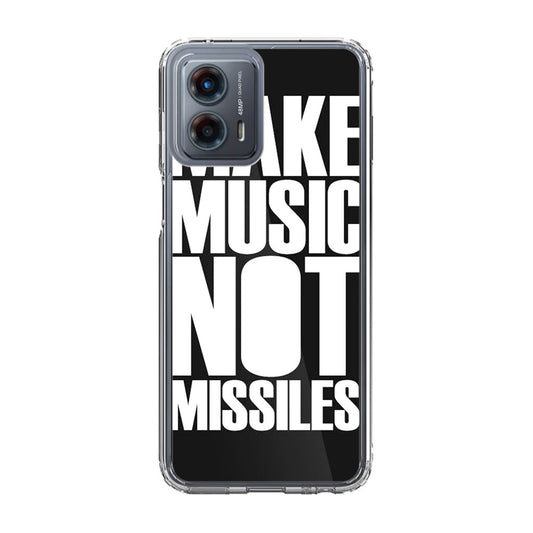 Make Music Not Missiles Motorola Moto G 5G 2023 Case