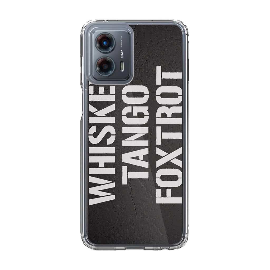 Military Signal Code Motorola Moto G 5G 2023 Case