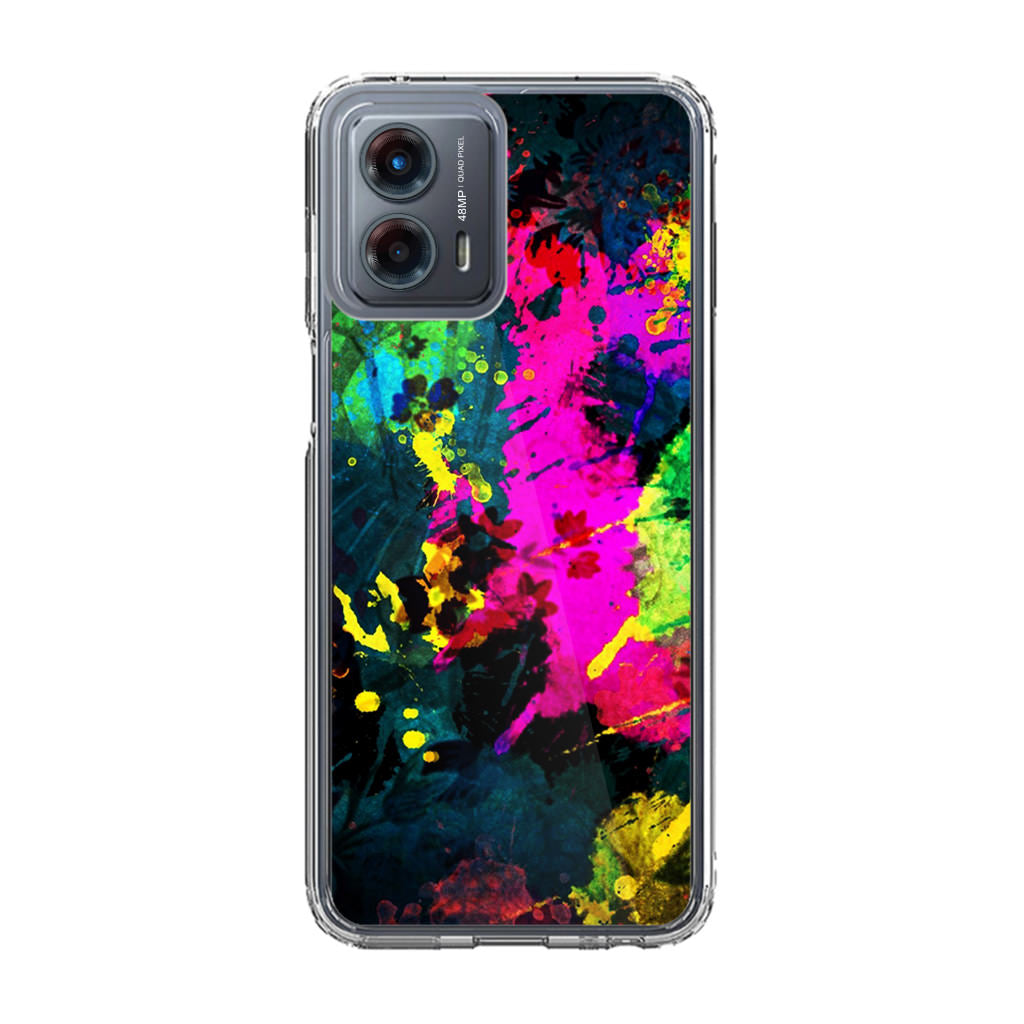 Mixture Colorful Paint Motorola Moto G 5G 2023 Case