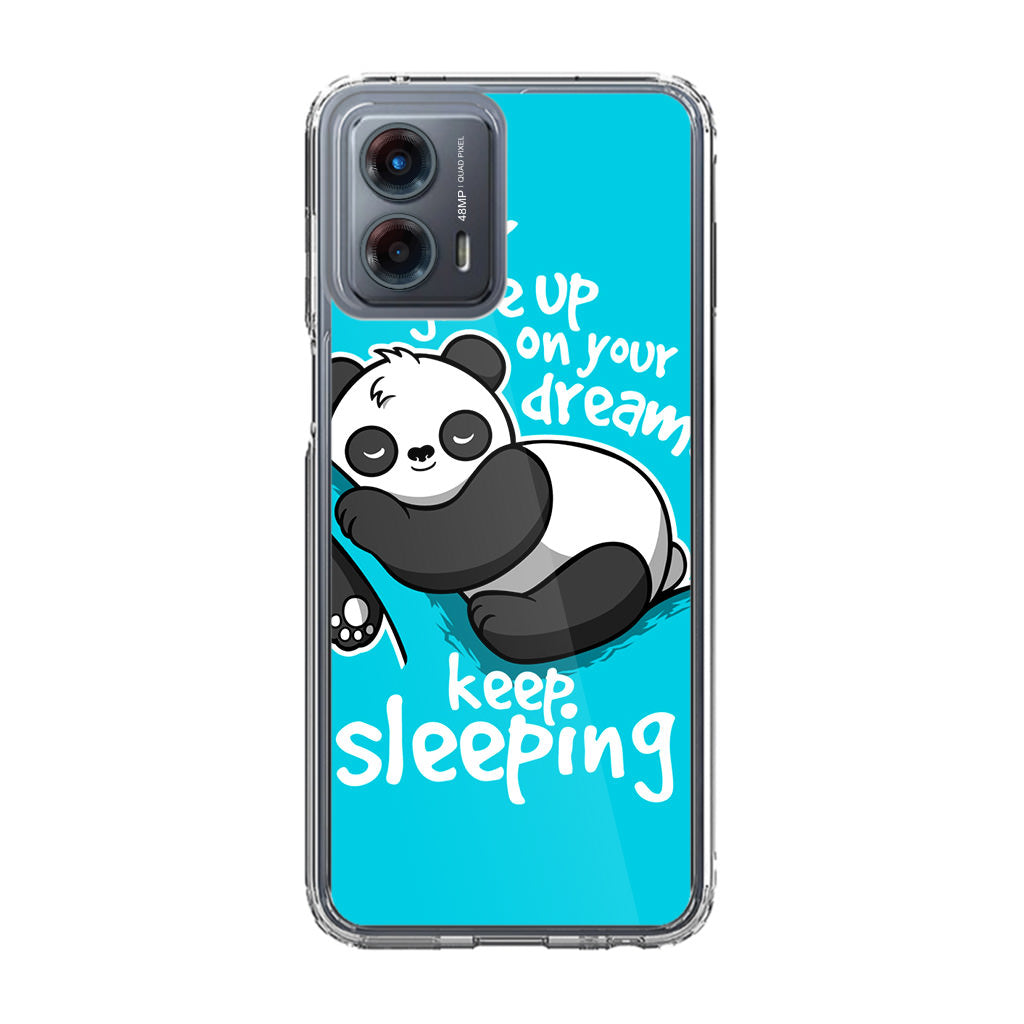 Panda Keep Sleeping Motorola Moto G 5G 2023 Case