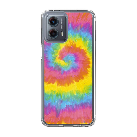 Pastel Rainbow Tie Dye Motorola Moto G 5G 2023 Case