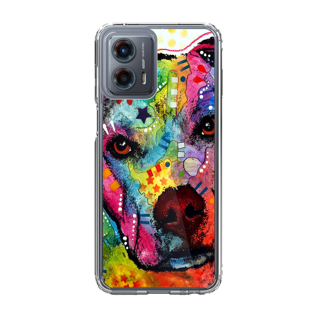 Pitbull Love Painting Motorola Moto G 5G 2023 Case