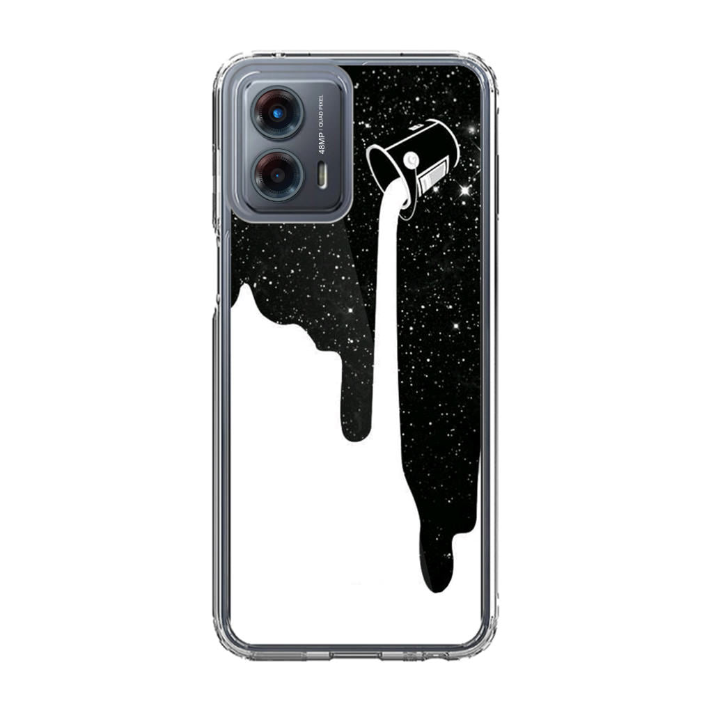 Pouring Milk Into Galaxy Motorola Moto G 5G 2023 Case