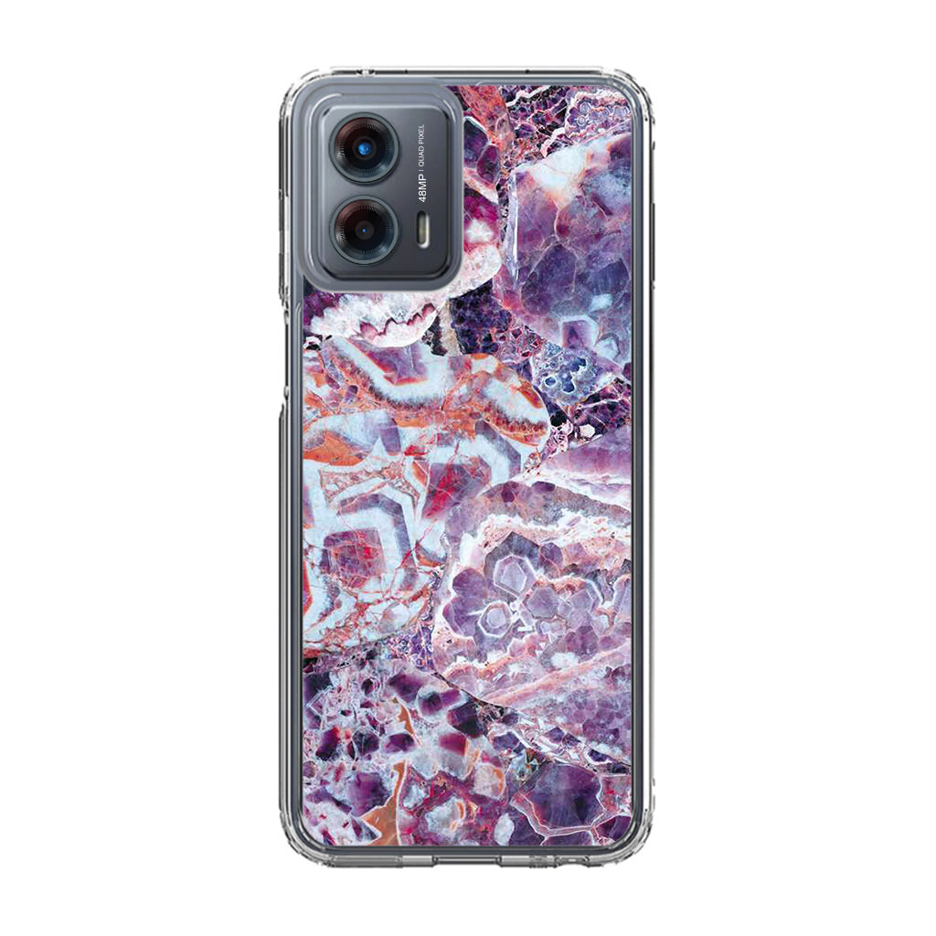 Purple Marble Motorola Moto G 5G 2023 Case