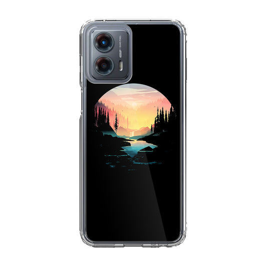 River Path at Dusk Motorola Moto G 5G 2023 Case