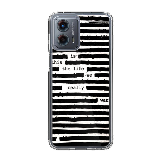 Roger Waters Is This the Life We Really Want Motorola Moto G 5G 2023 Case