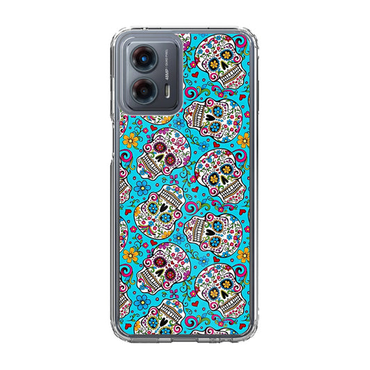 Skull Floral Sugar Motorola Moto G 5G 2023 Case