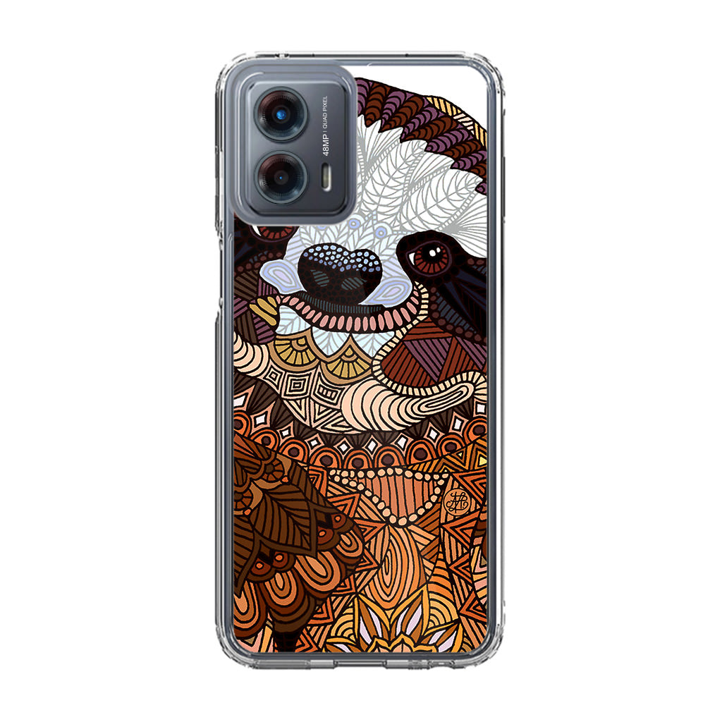 Sloth Ethnic Pattern Motorola Moto G 5G 2023 Case