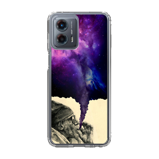 Smoking Galaxy Motorola Moto G 5G 2023 Case