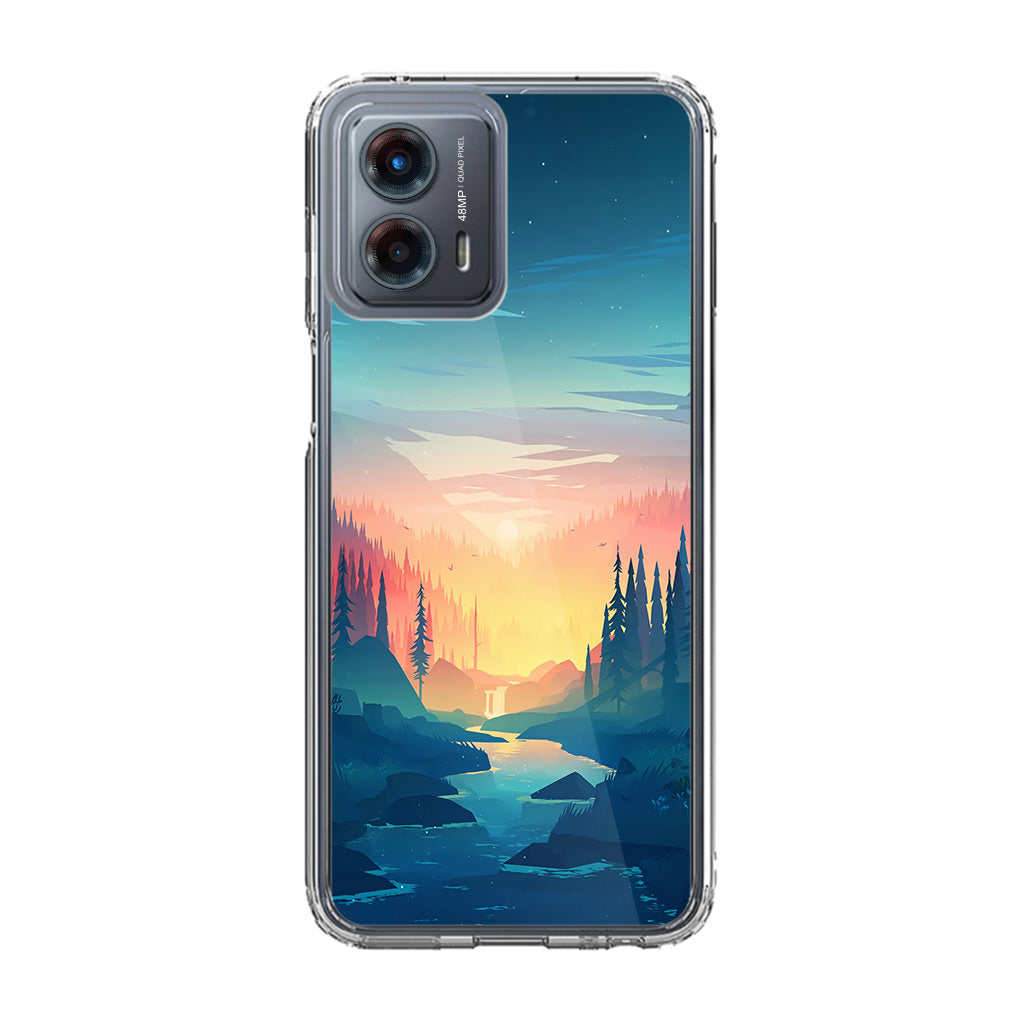 Sunset at The River Motorola Moto G 5G 2023 Case