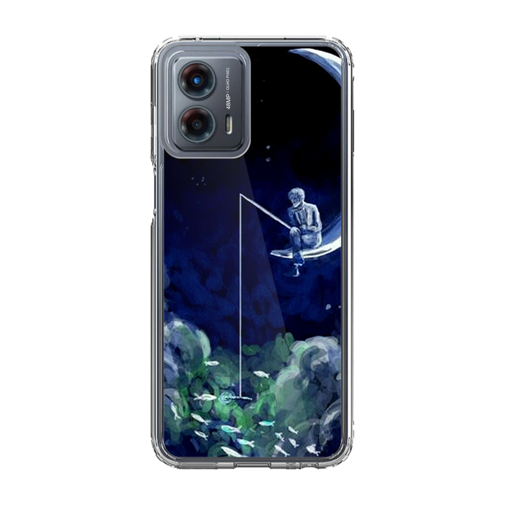 Tardis Walking To The Moon Motorola Moto G 5G 2023 Case