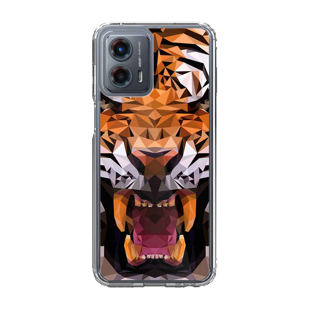 Tiger Polygon Motorola Moto G 5G 2023 Case