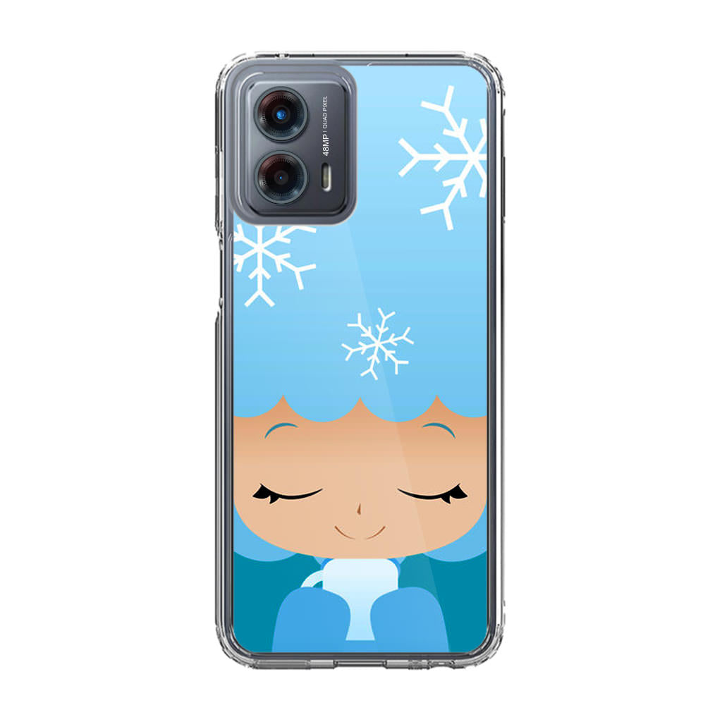 Winter Afro Girl Motorola Moto G 5G 2023 Case