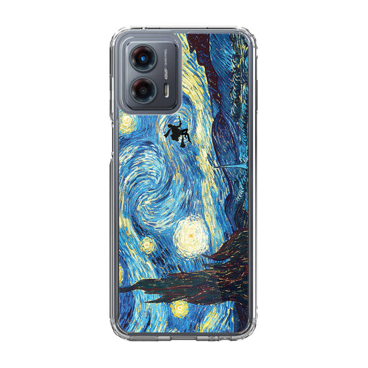 Witch on The Starry Night Sky Motorola Moto G 5G 2023 Case